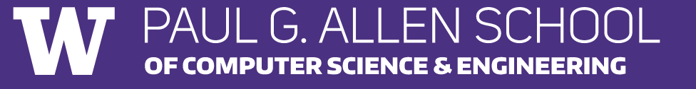 Paul G. Allen School of Computer Science & Engineering